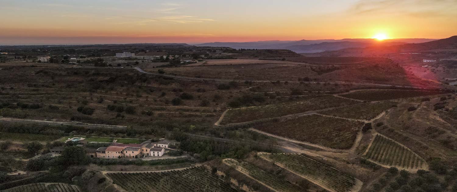 Sonnenuntergang auf der Masseria